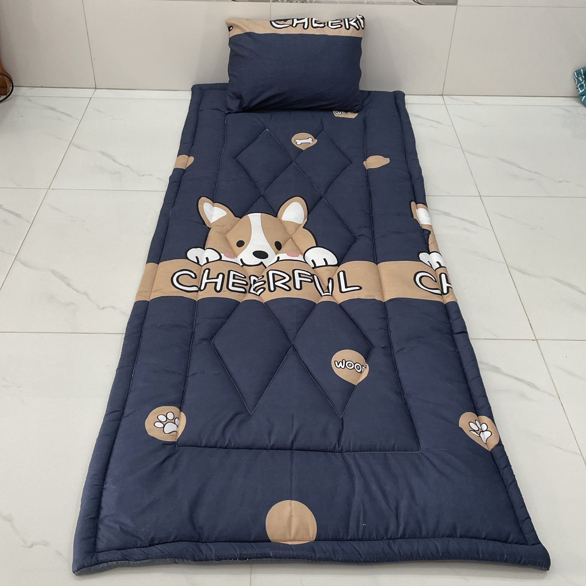Nệm Văn Phòng, Nệm Ngủ Văn Phòng Gấp 80*190 cm