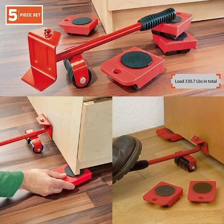 Bộ dụng cụ nâng và di chuyển đồ thông minh - dụng cụ di chuyển đồ tiện ích - dụng cụ di chuyển đồ đạc