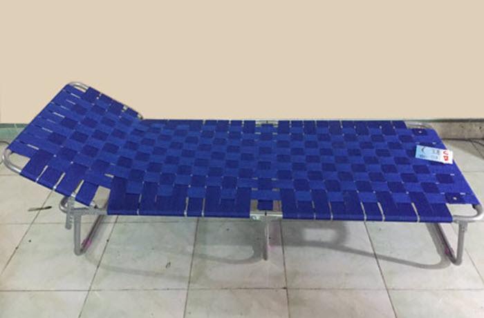 Giường  xếp vải dù khung sắt cỡ lớn ĐẠI THÀNH