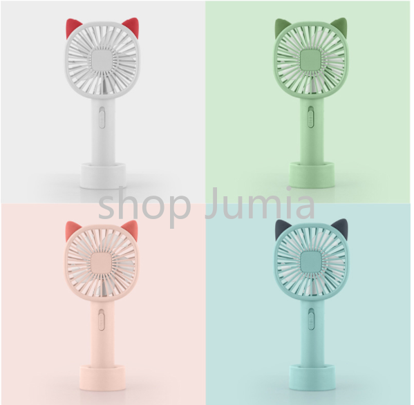 【SALE SỐC】Quạt Mini Quạt Cầm Tay Có Đèn Led Mini Fan Sạc Usb