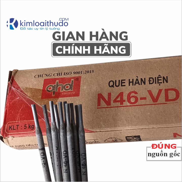 5 Que hàn N46-VD Việt Đức phi 3.2mm