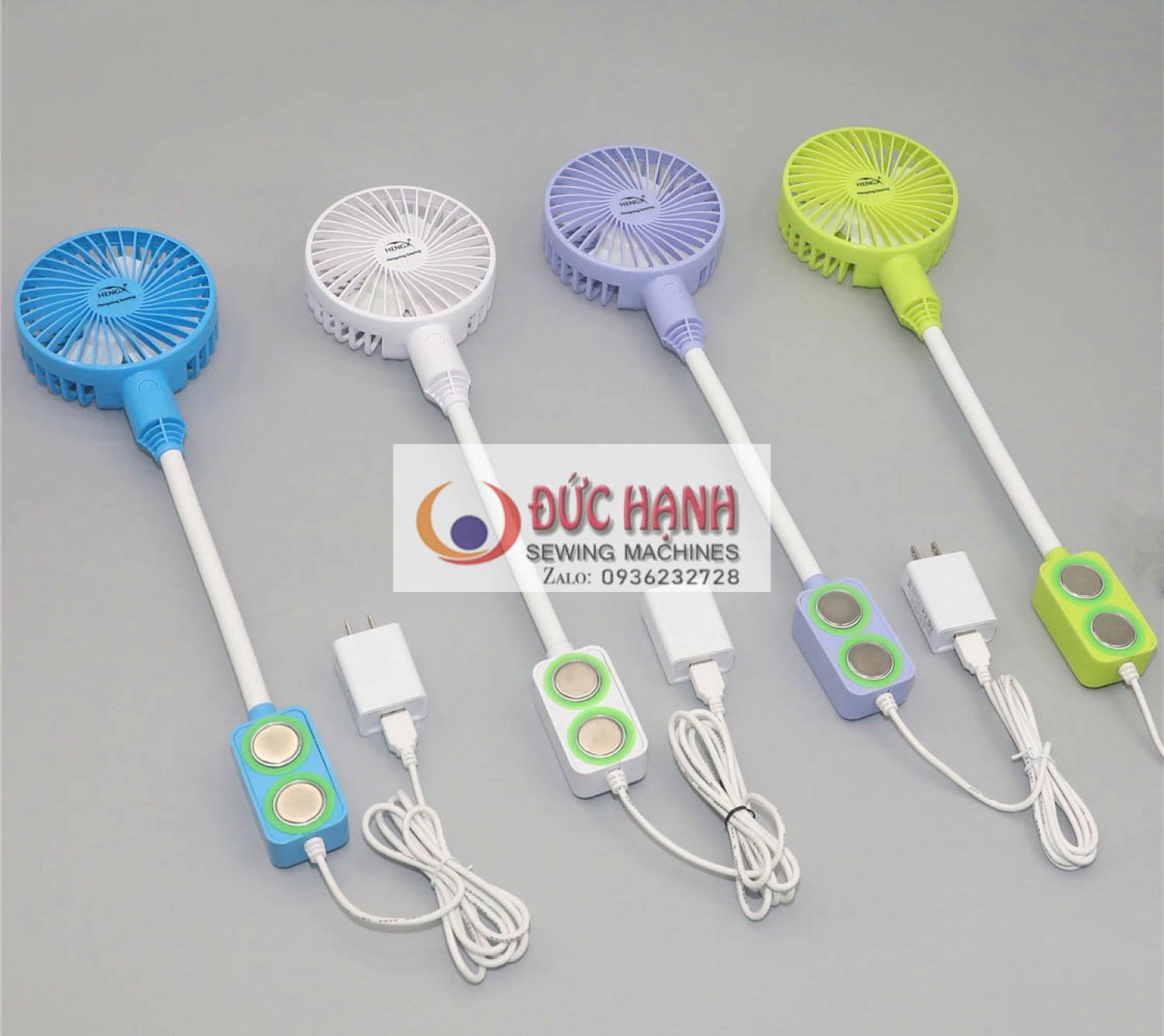 QUẠT MINI CHO MÁY MAY - CÓ NAM CHÂM HÍT