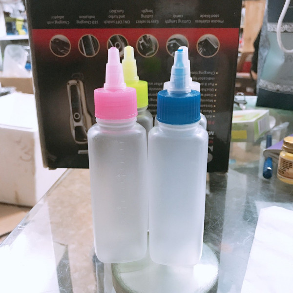 Bình châm thuốc uốn nắp nhọn chai 100ml