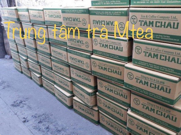 [HCM]Cà phê hòa tan 3 in 1 Tâm Châu gói 850g