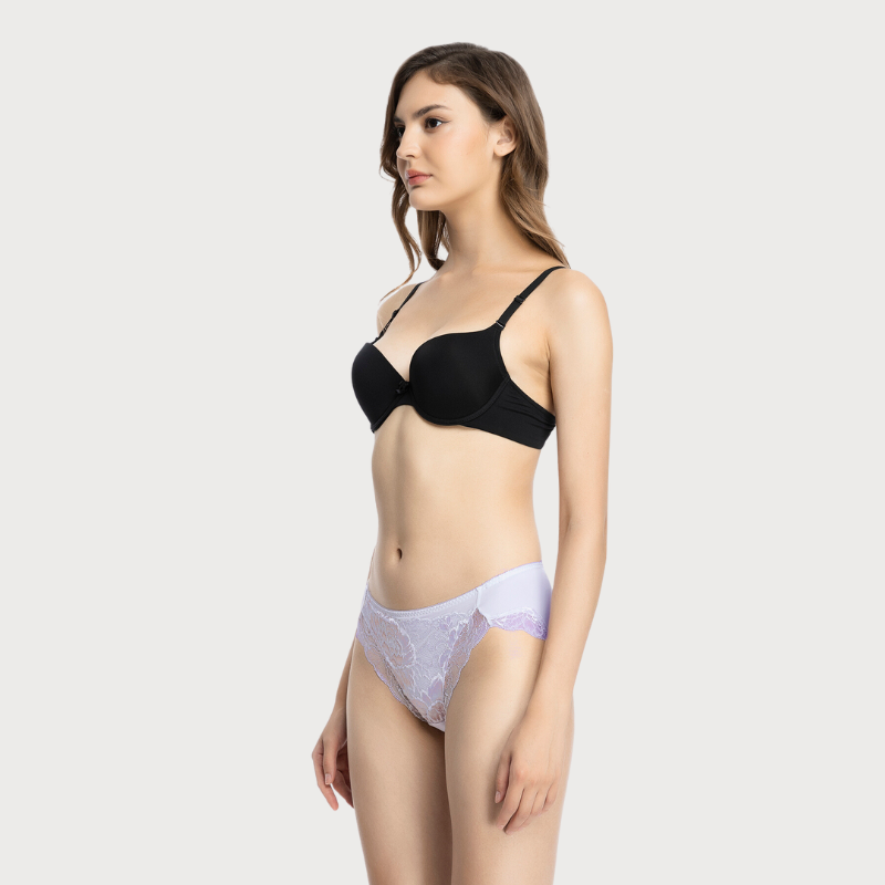 Quần lót nữ Vera Nylon phối ren - V0537