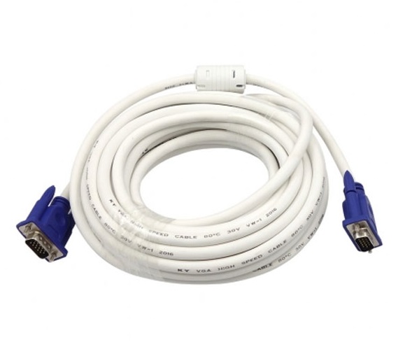 [HCM]Dây cáp VGA 25m (Trắng)