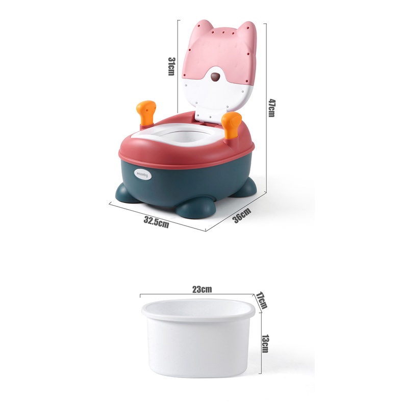 Bô vệ sinh cao cấp cho bé trai, bé gái