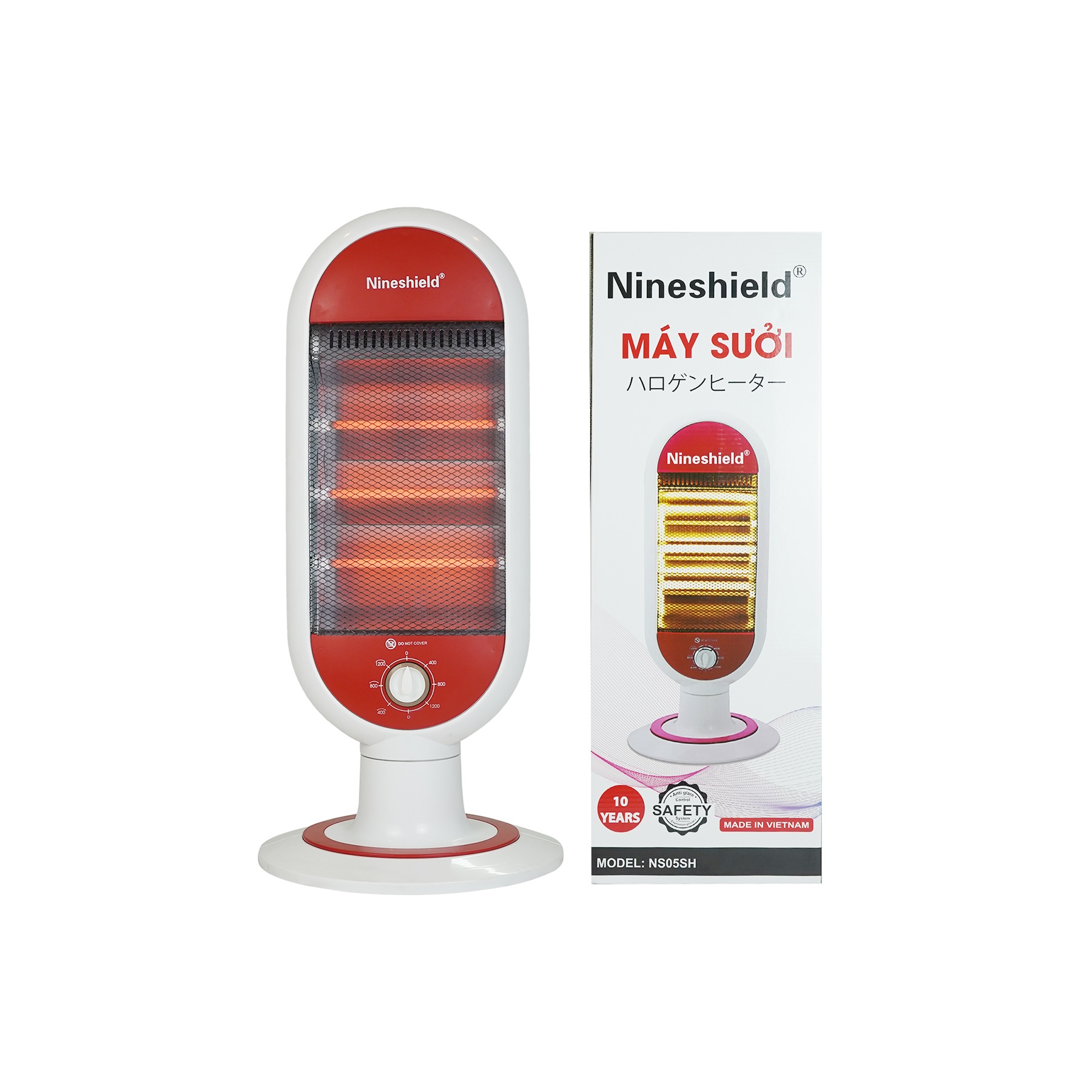 Máy sưởi Halogen Nineshield NS05SH