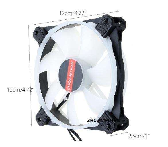 Quạt LED RGB Fan Coolmoon 2018 (1 cái)