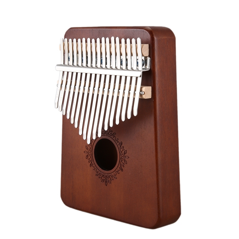 17 Keys Kalimba Piano Mahogany Musical Instrument