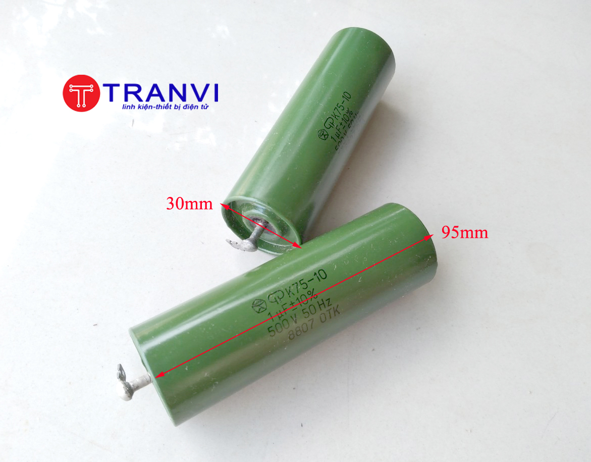 Tụ Dầu Nga 1mF-500V