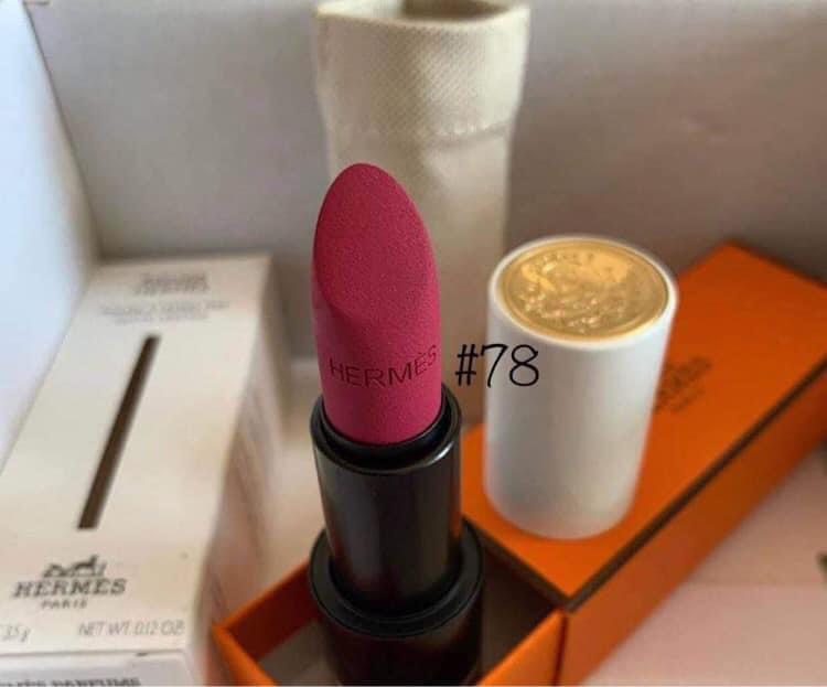 Son Hermes - 78 Rose Velours - Hồng mận