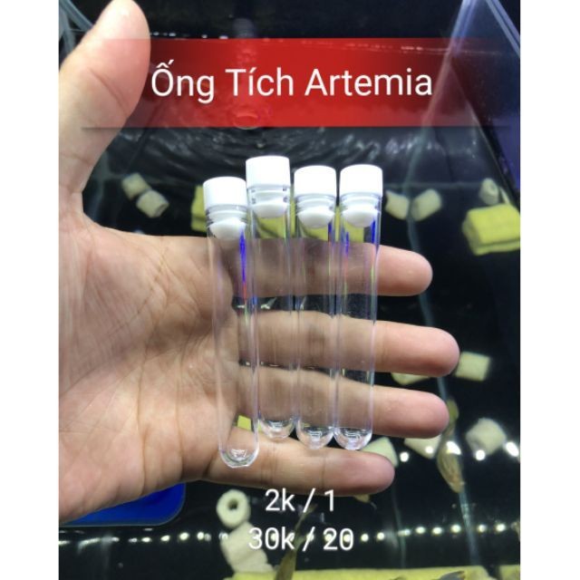 Ống tích trữ Artemia loại 5ml - Guppyxanh cam kết hàng đúng mô tả chất lượng đảm bảo an toàn cho vật nuôi