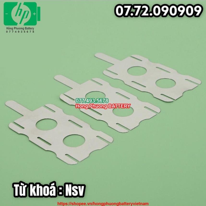 Nsv 5 Miếng Kẽm hàn cell loại 3 hàng [ HP Battery ]