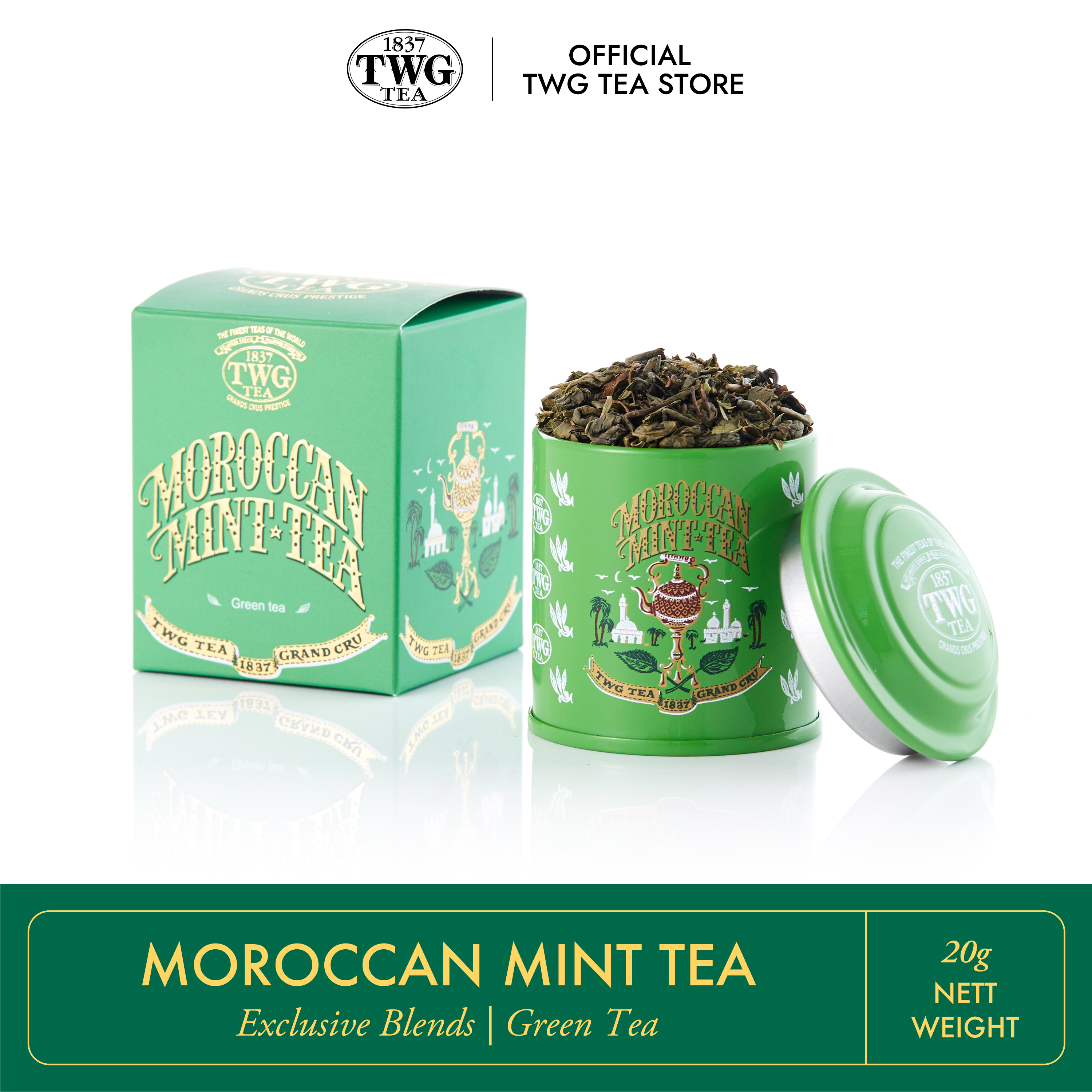TWG Tea - Moroccan Mint Tea (20g/100g) | Green Tea