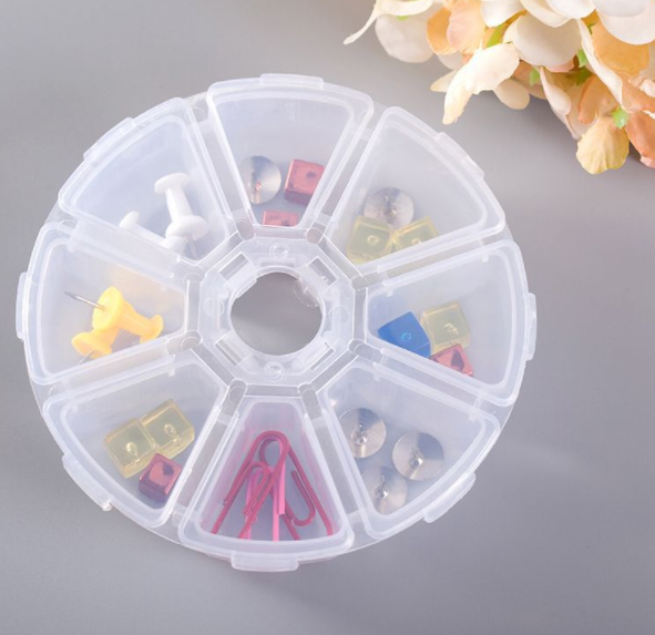 Hộp tròn đựng đồ mi nail