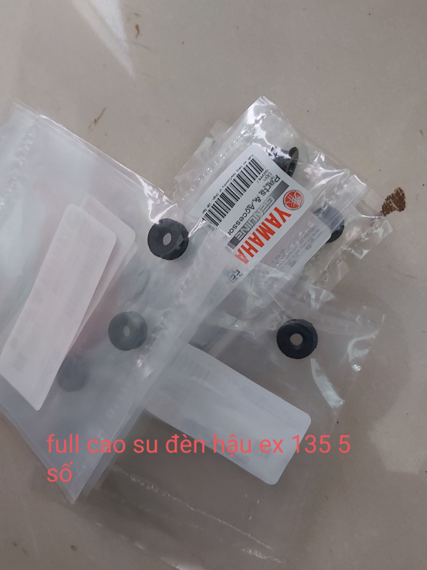 full bộ 6 cái cao su đèn hậu exciter 135 5 số