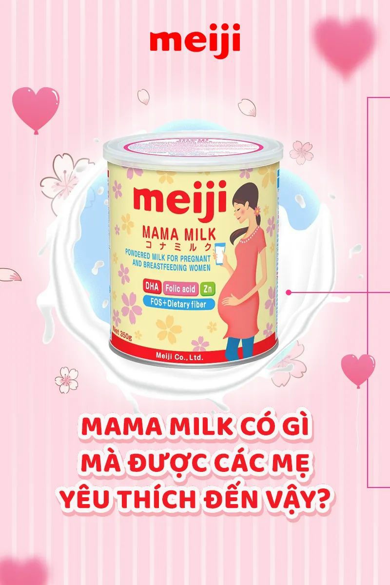 Meiji Mama Milk 350g - Dành Cho Bà bầu