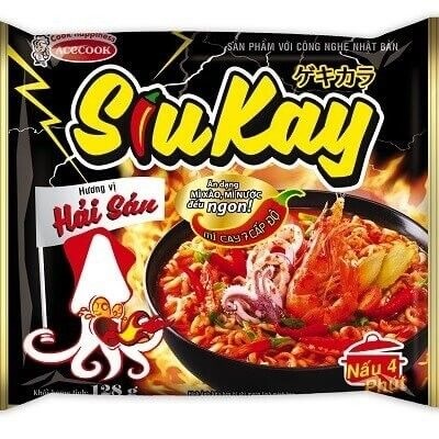 Mì siukay hương vị bò 127g