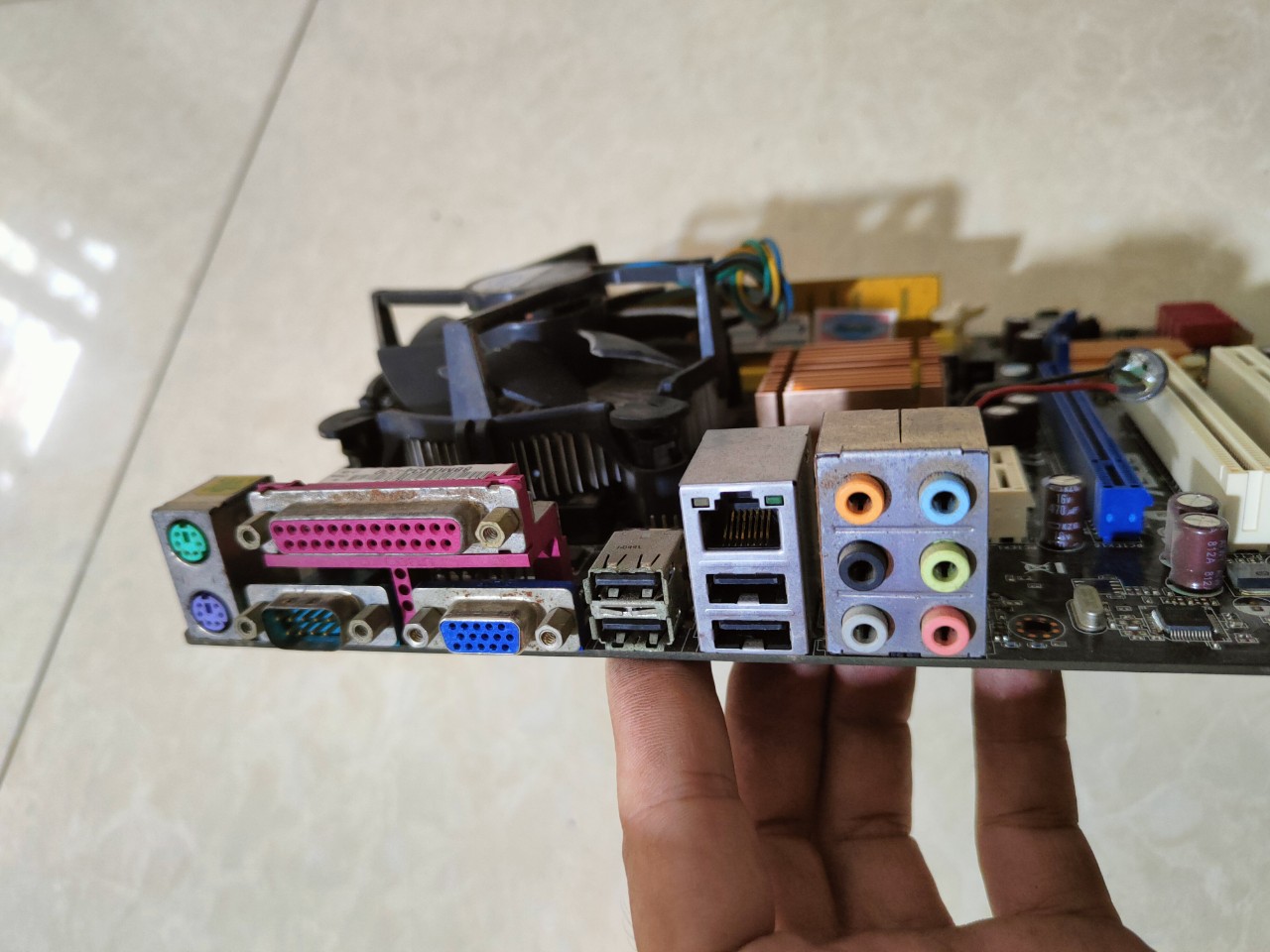 main G31 P5KPL-AM chạy ram ddr2