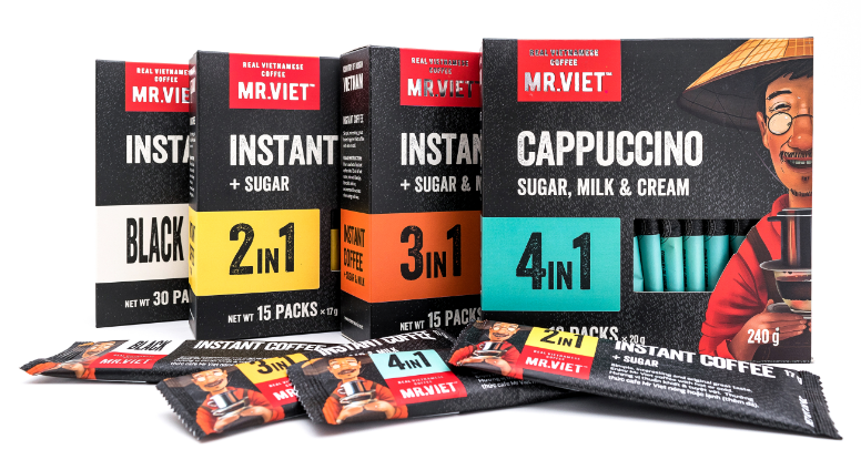 Cà Phê Hòa Tan 3in1  (3in1 Instant Coffee)- MR.VIET