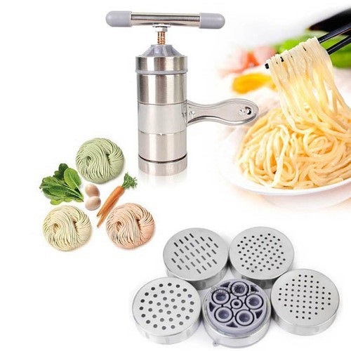 dụng cụ làm bún inox - dụng cụ làm bún 5 đầu