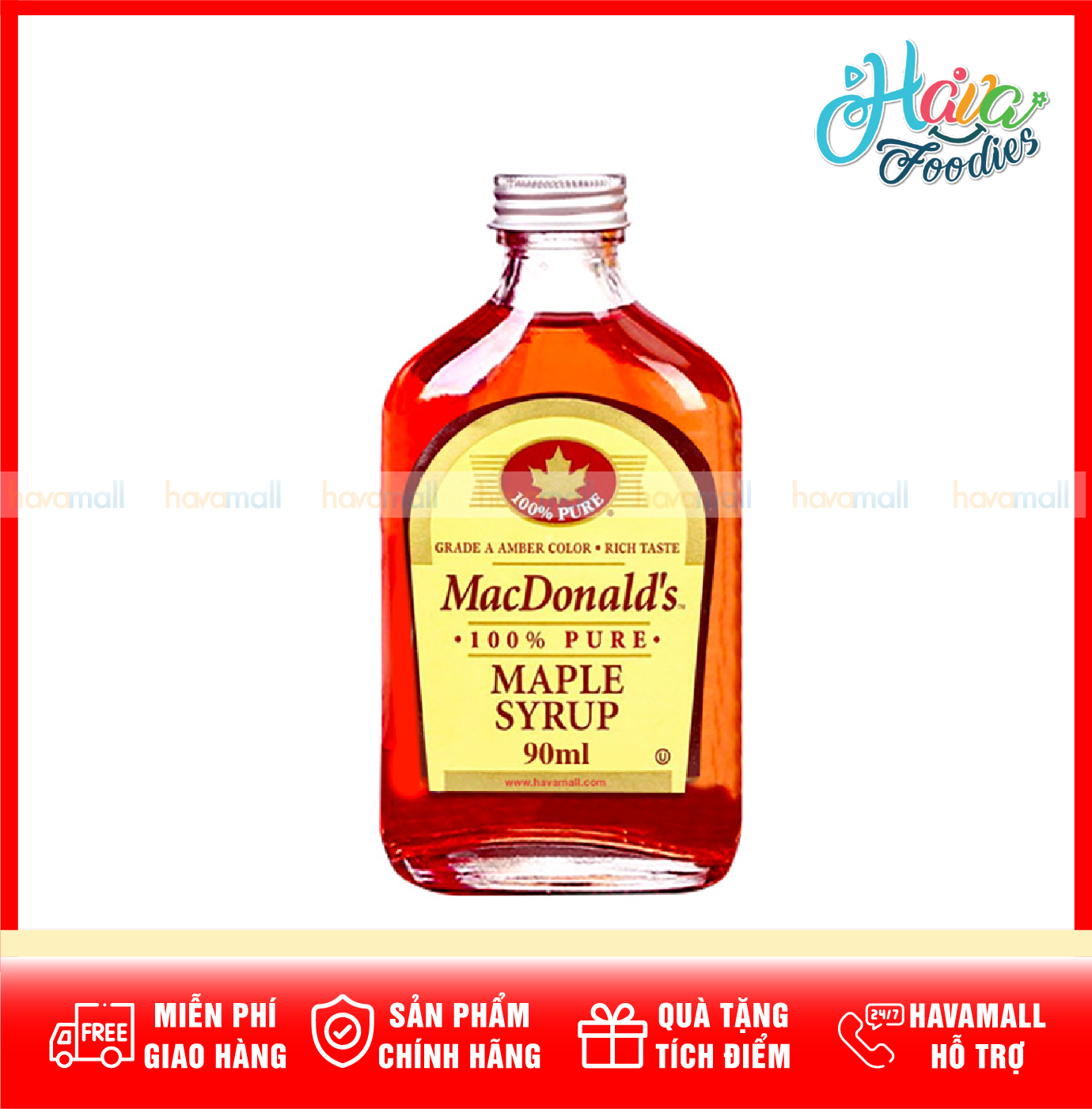Siro Cây Lá Phong Canada Macdonald’s – Maple Syrup