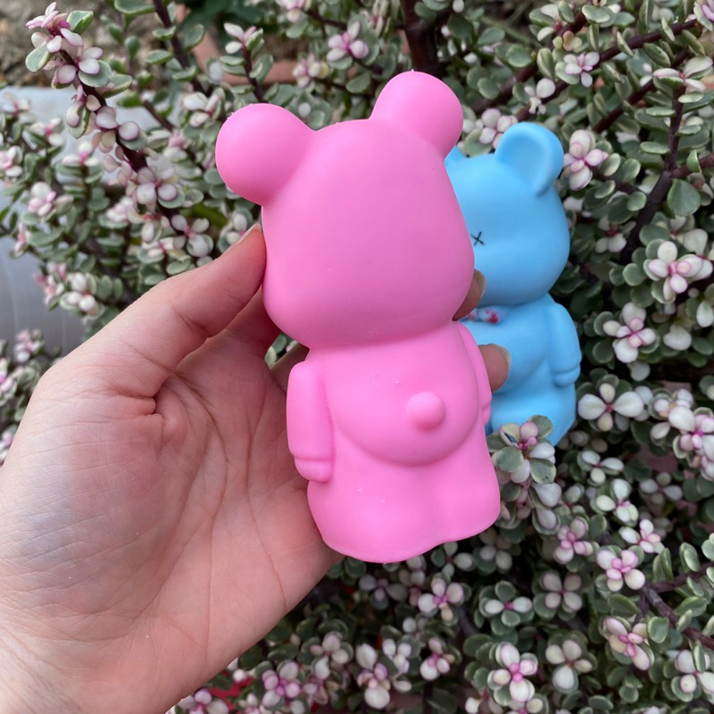 Squishy Mochi Giảm Căng Thẳng Hình Gấu Bearbrick_VPP