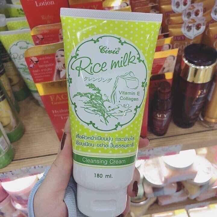 [HCM]Sữa Rửa Mặt Gạo Civic Thái Lan 180ML