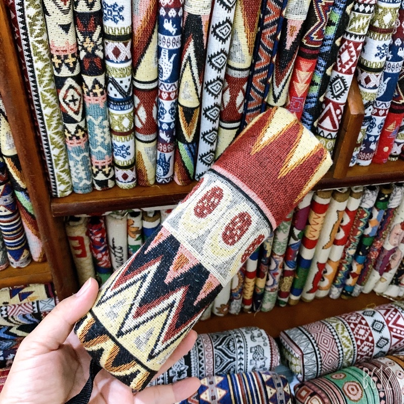 Bóp bút thổ Cẩm