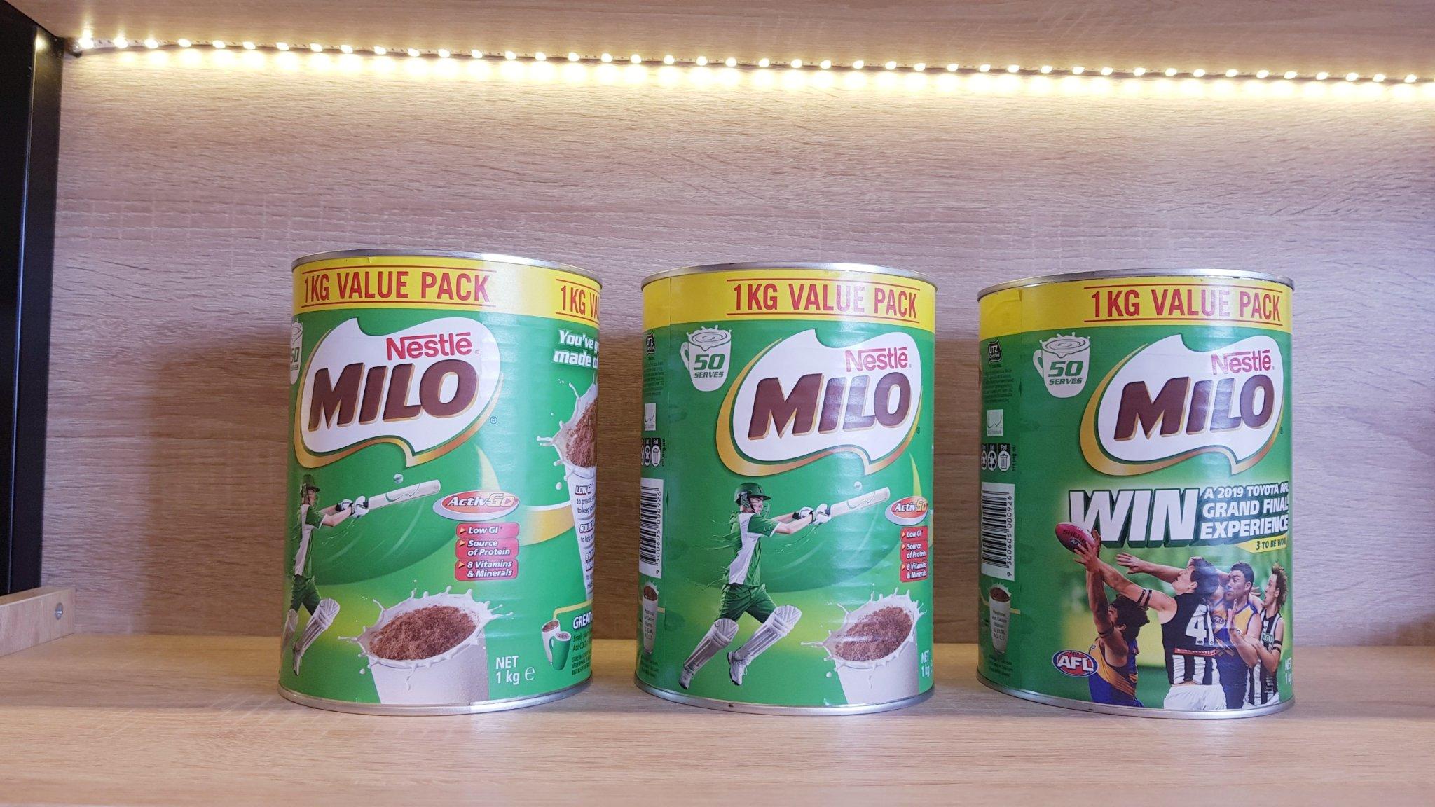 Sữa Nestle Milo Hộp 1Kg của Úc