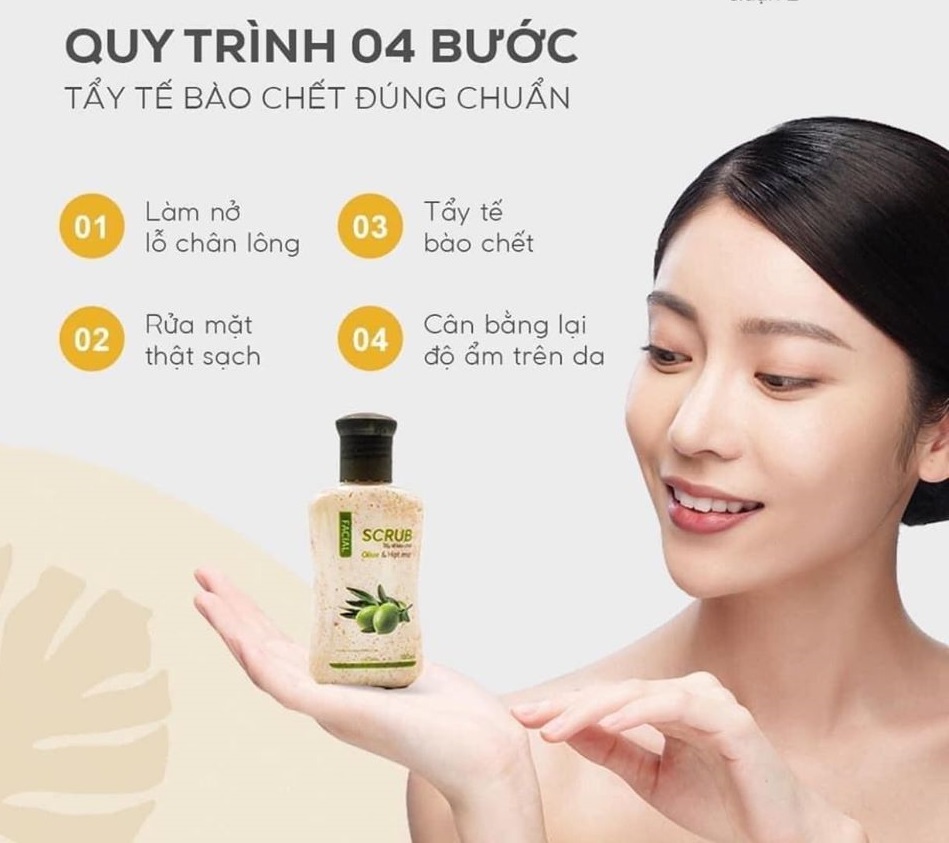 Muối Tẩy Tế Bào Chết Hạt Mơ Swhite Cho Mặt
