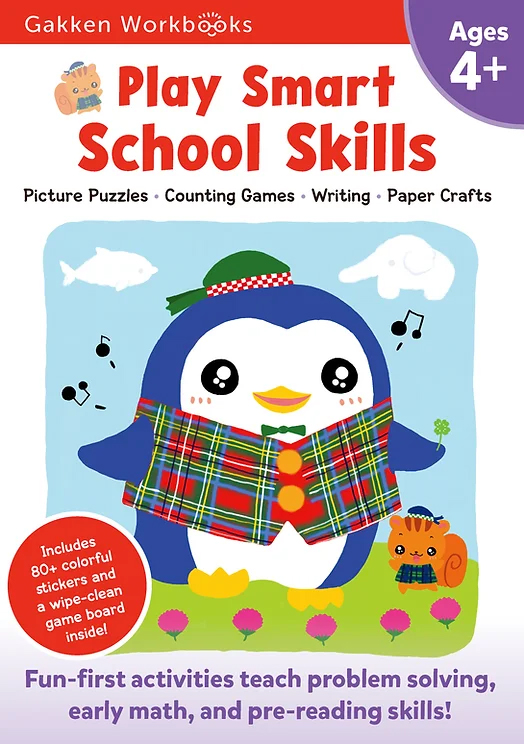 Sách - DTPbooks - Play Smart School Skills 4+