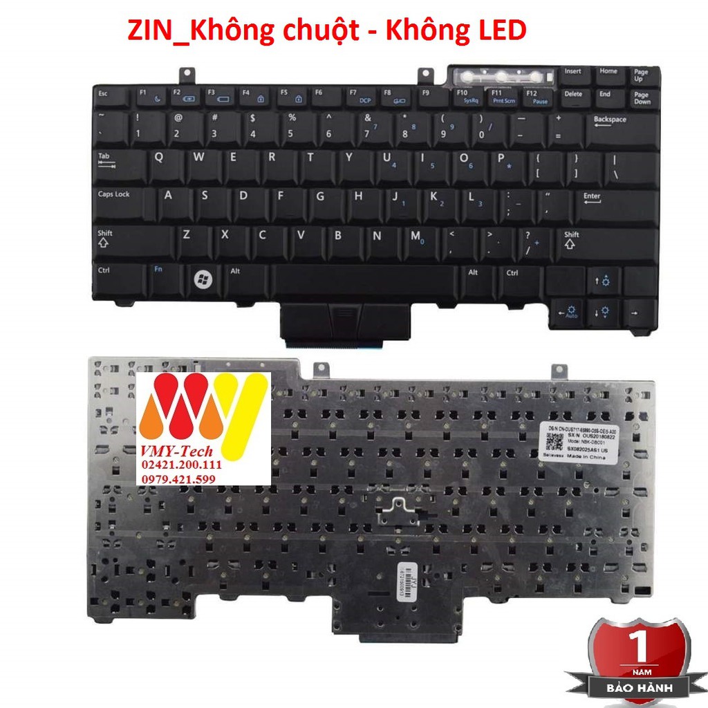 ❎ bàn phím laptop dell e6400 e6410 e6510 nhập khẩu ❎
