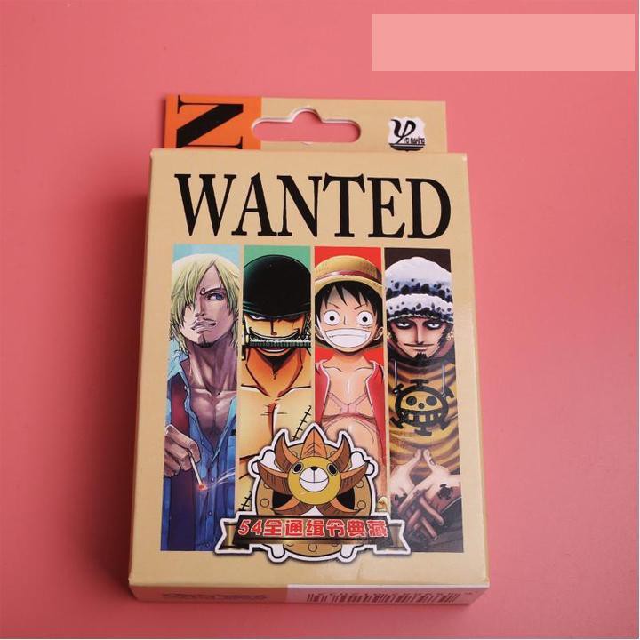 Bài tây 54 lá anime manga tổng hợp nhiều mẫu IDENTITY THIÊN QUAN TỨ PHÚC AIKATSUKI ONE PIECE HẮC QUẢN GIA CONAN