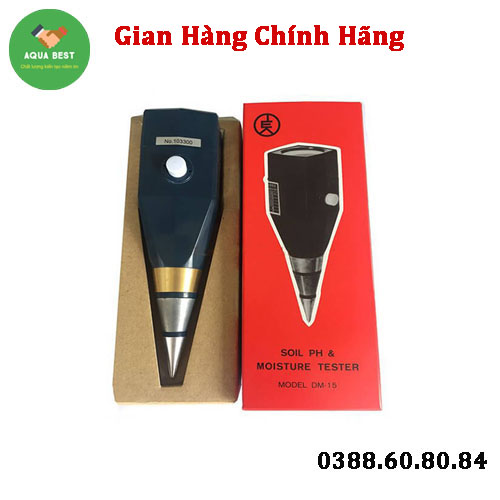 [Chính Hãng] Máy đo pH đất DM15 Nhật Bản Takemura, Bảo hành 12 tháng