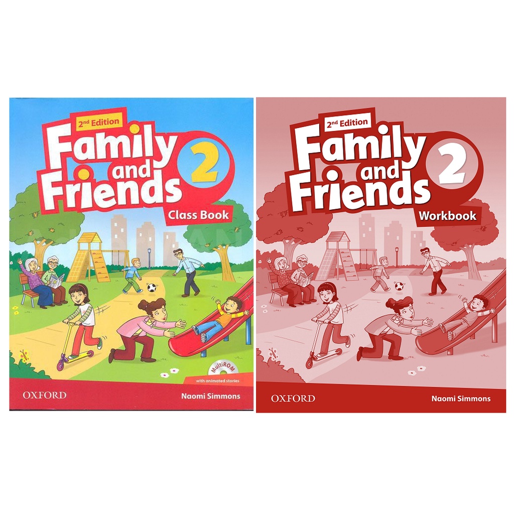 Sách Trọn bộ 2 cuốn Family and Friends 2 - 2nd Edition