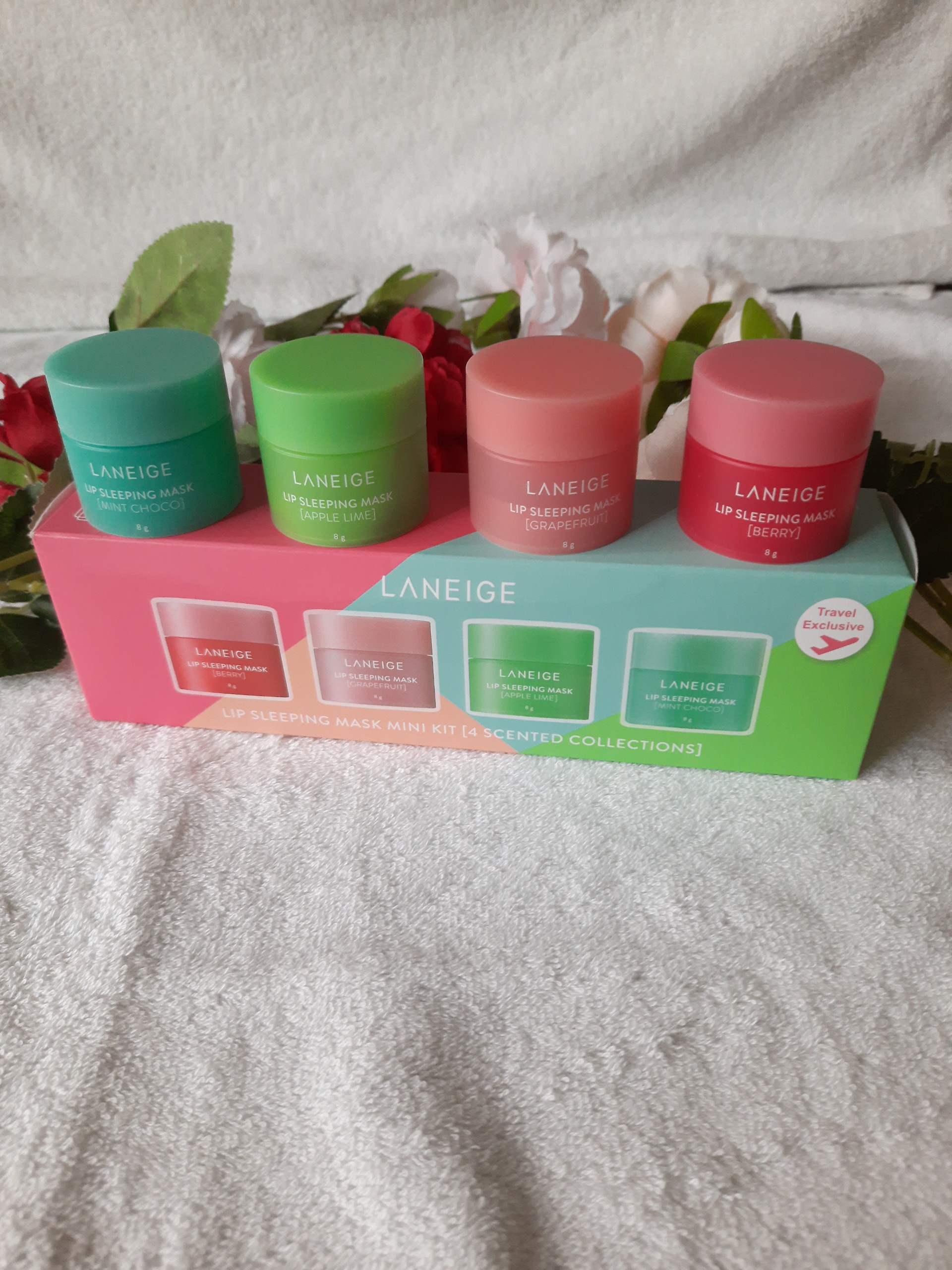 [HCM]Mặt nạ ủ môi Laneige Lip Sleeping Mask GrapeFruit 8g