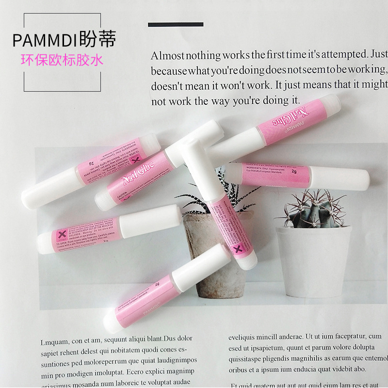 [Bếu Nail] 10 Keo dán móng tay mini dùng cho nailbox