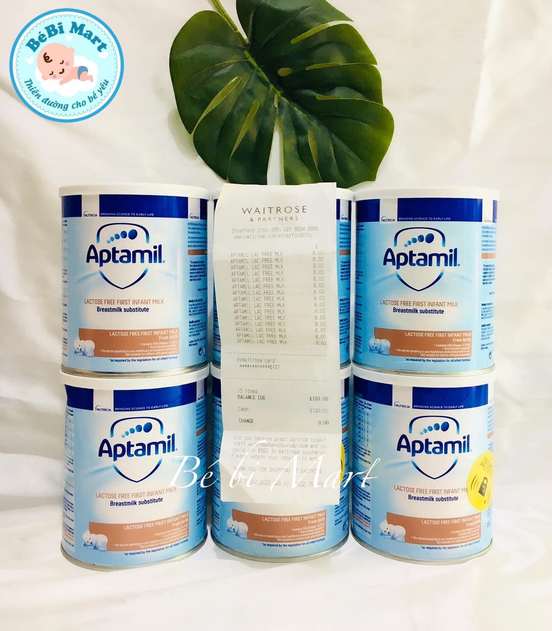 [HCM]Sữa Aptamil Free Lactose UK 400g