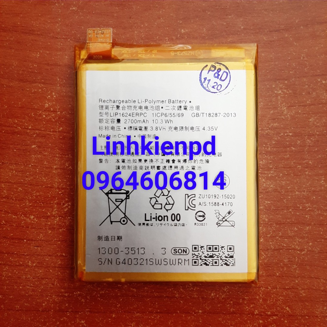 Pin Sony SO-04H Docomo zin