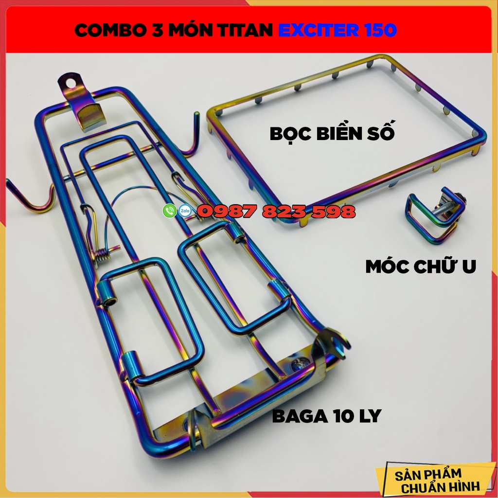 Combo 3 Món Titan Dành Cho Wave A 2017 - 2022- Combo Wave 110cc 2017 - 2022 ( Như Ảnh)