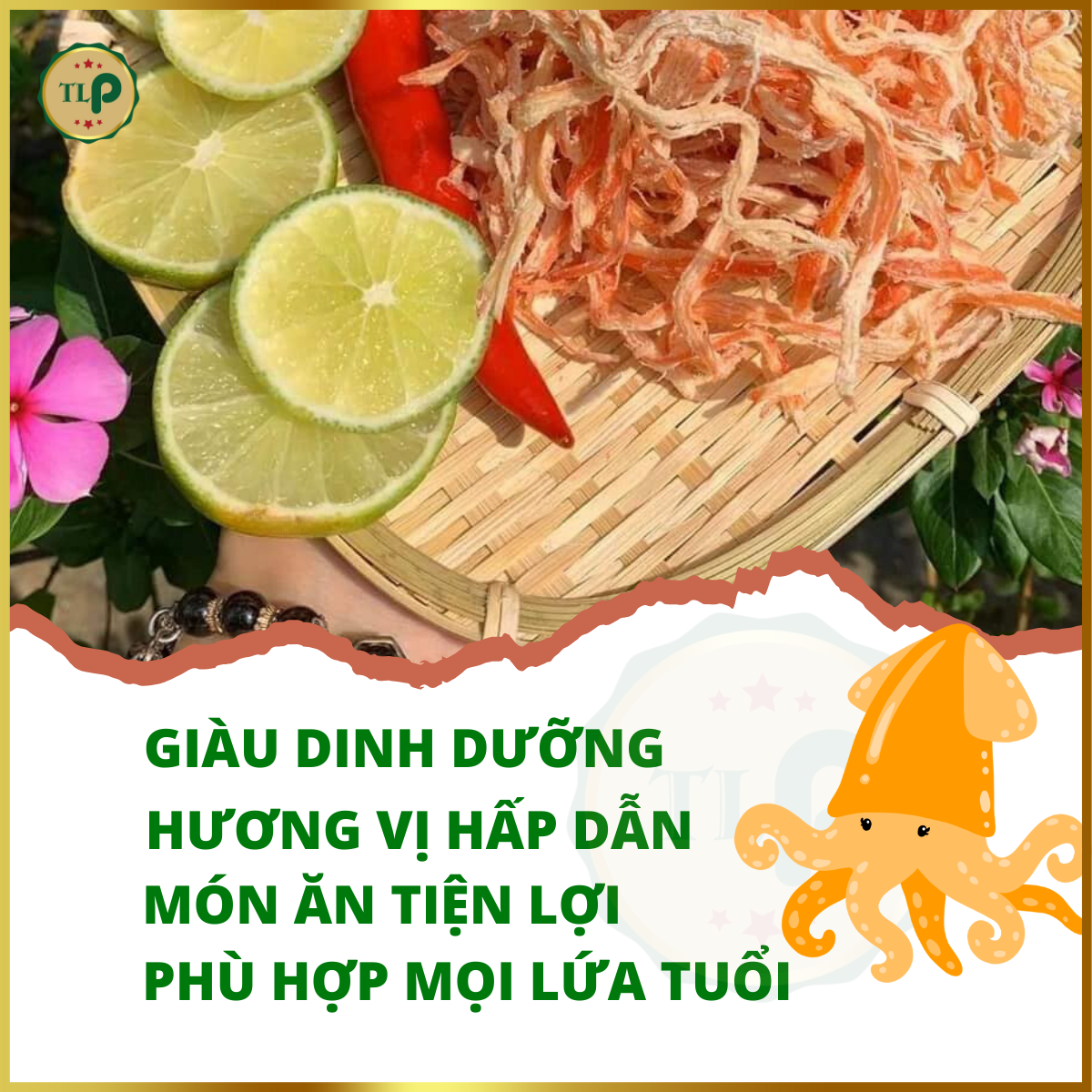 Steamed Squid with Coconut Juice Tan Loc Phat Hu 500g