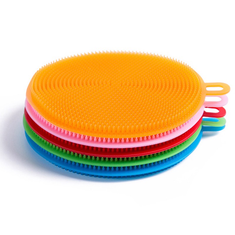 MIẾNG RỬA CHÉN SILICON ĐA NĂNG(HÌNH TRÒN) -