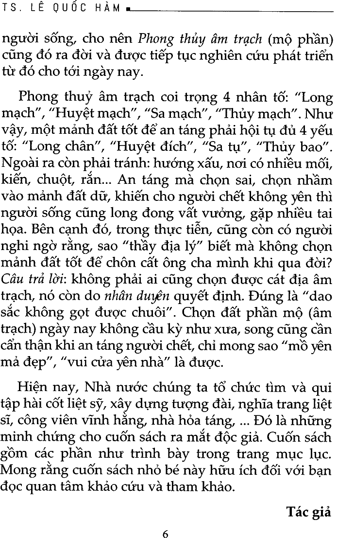 Sách Phong Thủy Mộ Phần