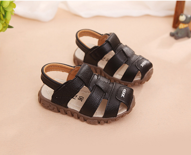 Giày sandal cho bé trai RS123 size 21 - 30 (Màu đen)