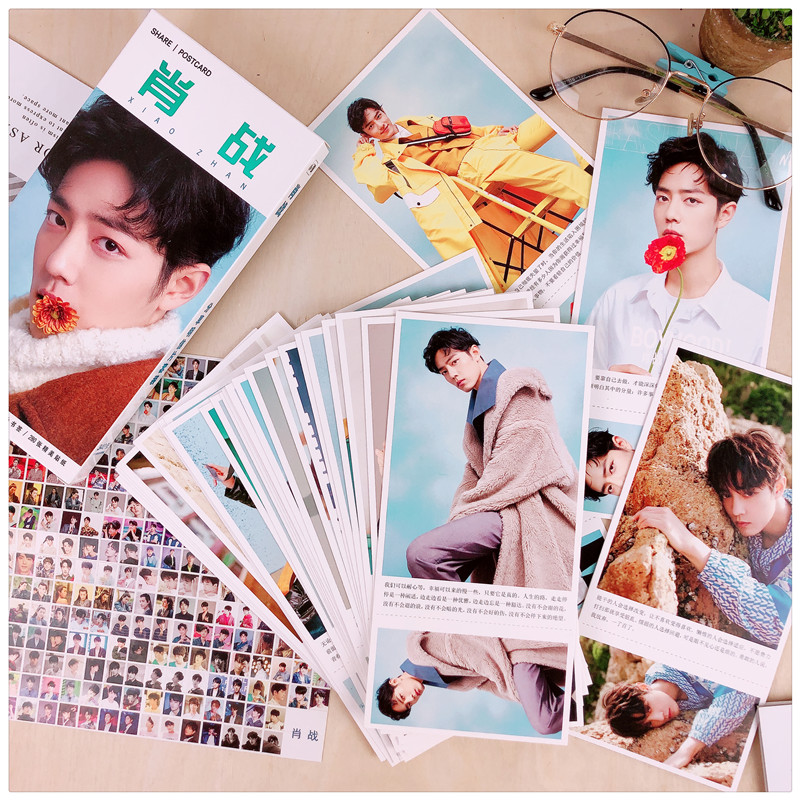 Postcard Tiêu Chiến 1830 ảnh phim trần tình lệnh hộp ảnh bưu thiếp the ultamed