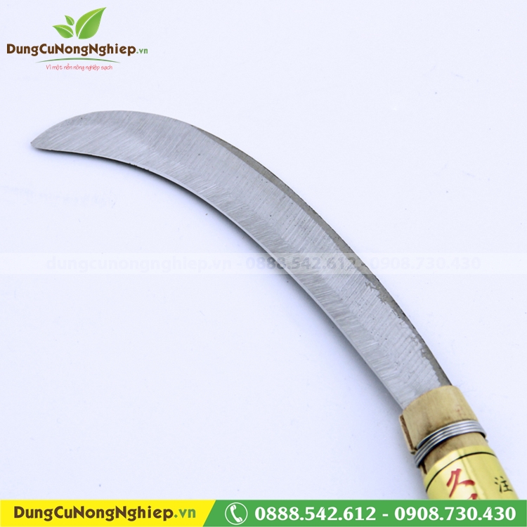 Dao cắt trái cán gỗ 25cm