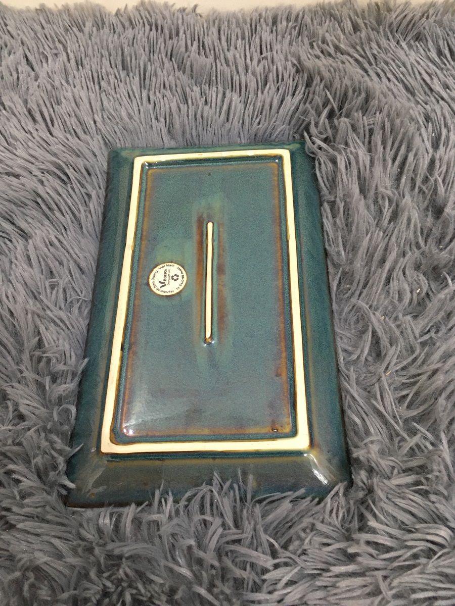 DĨA CHỮ NHẬT 25X15 CM