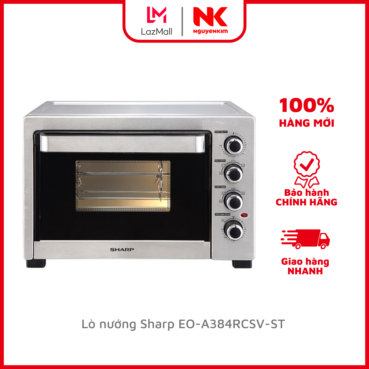 Lò nướng sharp eo-a384rcsv-st